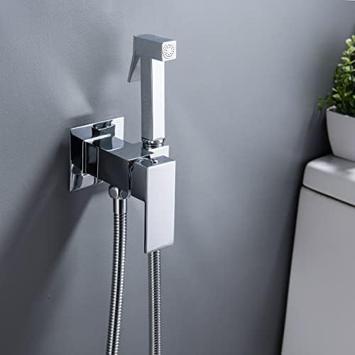 Gaosin handheld bidet sprayer head with hot and cold brass mixer — photo 4