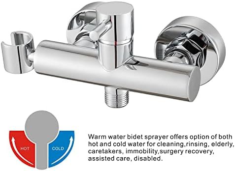 Gaosin handheld bidet sprayer with warm water and chrome finish — photo 4