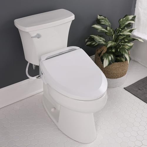 Modern elongated bidet seat with dryer — photo 3