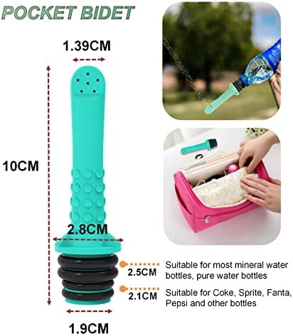 Green portable travel bidet bottle pack — photo 5