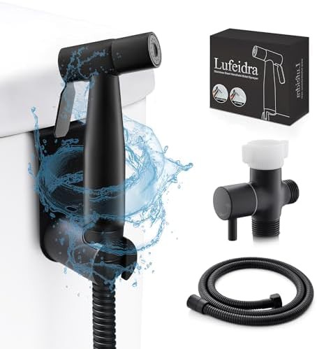 LUFEIDRA black cloth diaper bidet sprayer
