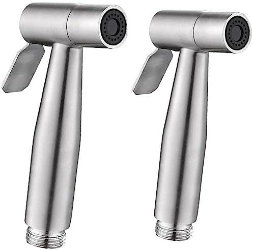Two piece stainless steel handheld sprayer heads — photo 4