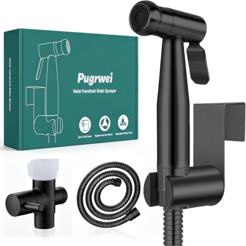 Stainless steel handheld bidet sprayer set