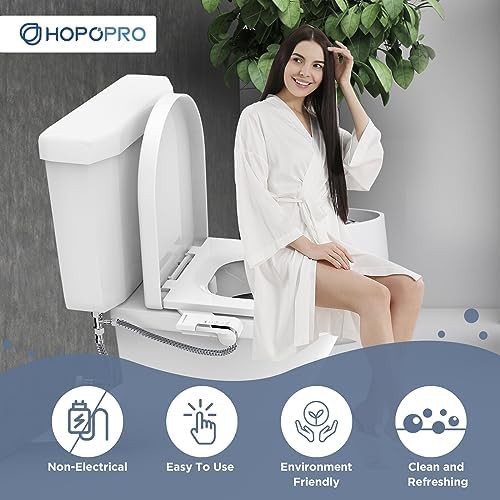 Ultra-slim bidet with dual nozzles — photo 4