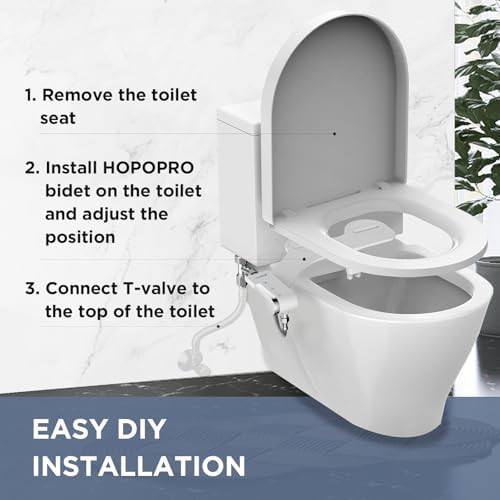 Ultra-slim bidet with dual nozzles — photo 5