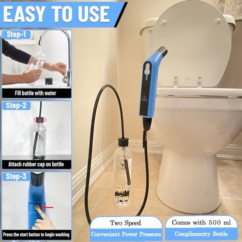 Electric portable travel bidet with pouch — photo 3