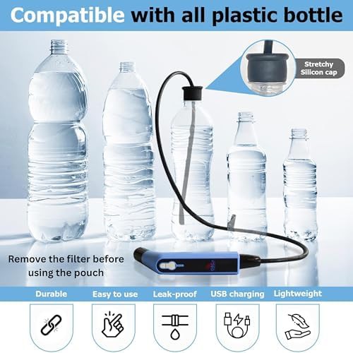Electric portable travel bidet with pouch — photo 4