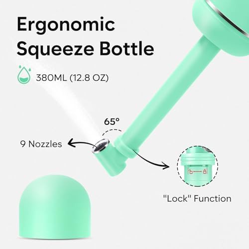 Green portable peri bottle for postpartum — photo 3
