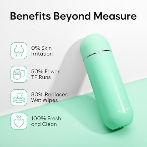 Green portable peri bottle for postpartum — photo 5