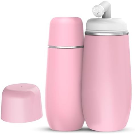 Pink portable peri bottle 400 ml