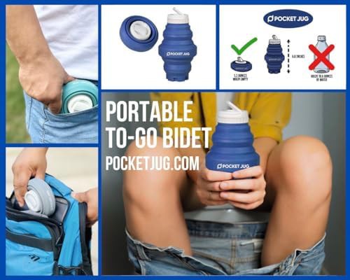 Gray expandable silicone portable bidet — photo 3