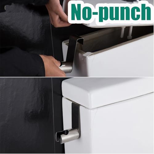 Stainless steel handheld bidet sprayer holder — photo 3
