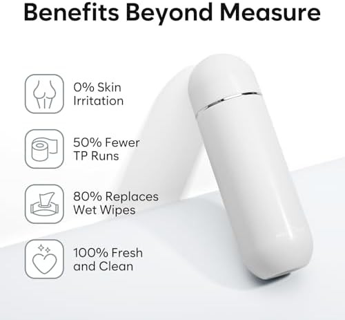 Grey handheld non-electric travel bidet — photo 3