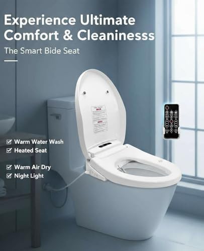 Elongated smart heated bidet seat — photo 5