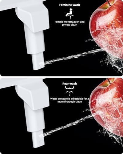 Slim self cleaning bidet with dual nozzles — photo 3