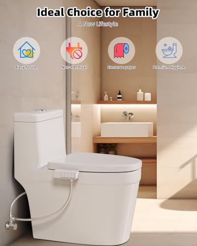 Slim self cleaning bidet with dual nozzles — photo 4