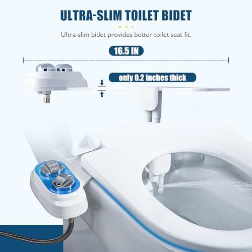 Non-electric dual nozzle bidet attachment — photo 4