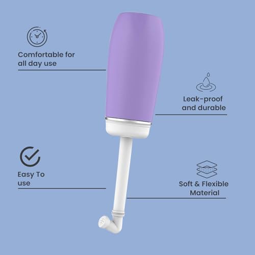 Purple postpartum peri bottle 400 ml — photo 4