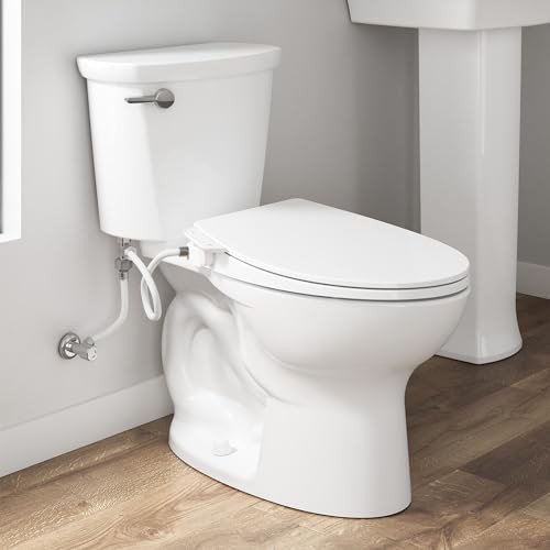 White non electric bidet toilet seat — photo 4