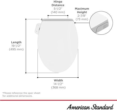 White non electric bidet toilet seat — photo 5