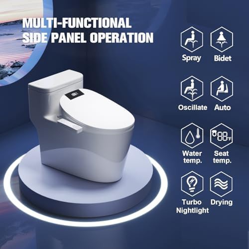 Round bidet toilet seat model O7R-1V — photo 4
