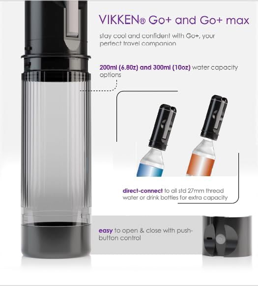 Onyx black portable bidet 200ml — photo 4