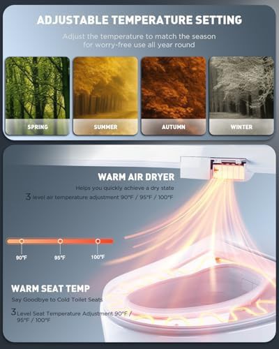 Rechargeable heated bidet with remote — photo 4