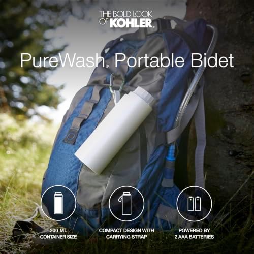 Portable travel bidet sprayer in honed black — photo 4