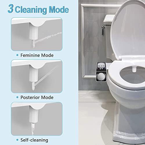 Warm water dual nozzle bidet attachment — photo 3