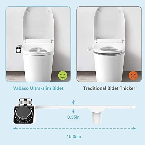 Warm water dual nozzle bidet attachment — photo 4