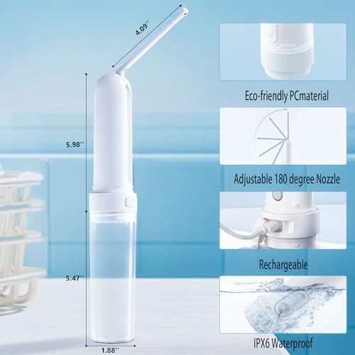 Rechargeable handheld bidet with three spray modes — photo 4