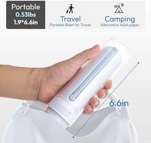 Umimile rechargeable electric bidet sprayer — photo 4