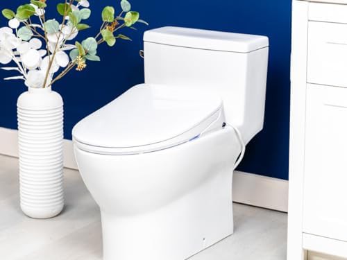 Alpha iX Pure round white bidet seat — photo 3