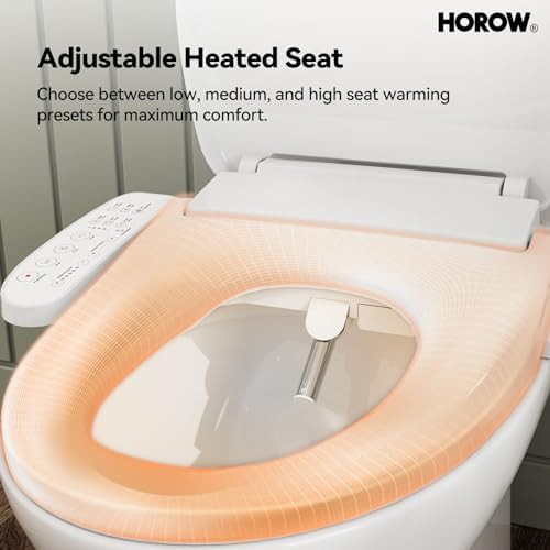 Horow one piece toilet with electric bidet — photo 5
