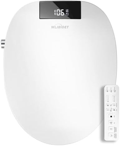 Round warm water bidet seat model O80KR
