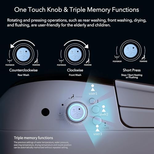 Smart toilet with auto open lid — photo 3