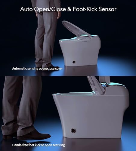 Smart toilet with auto open lid — photo 5