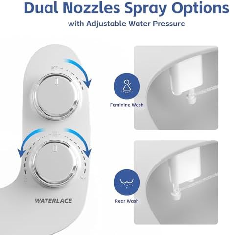 Ultra slim chrome dial white bidet — photo 3