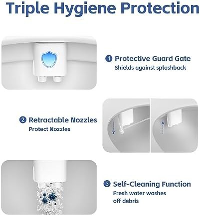Ultra slim chrome dial white bidet — photo 5