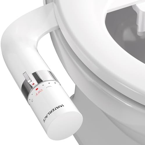 Easy install dual nozzle butt wash bidet