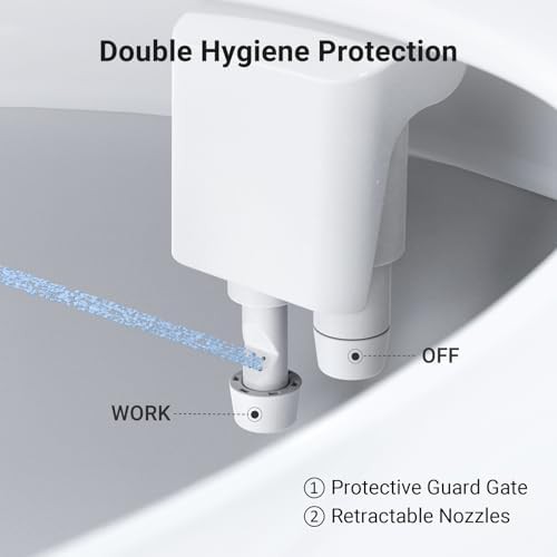 Easy install dual nozzle butt wash bidet — photo 4