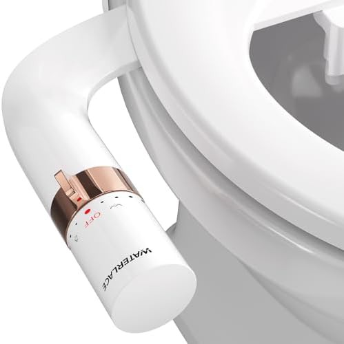 Adjustable pressure dual nozzle bidet attachment