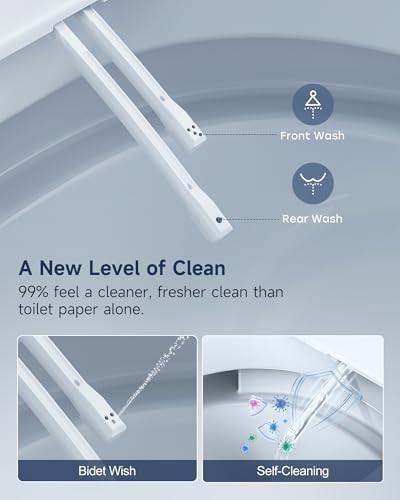Horow non electric bidet toilet dual nozzle — photo 4