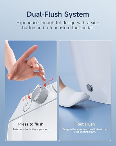 Horow non electric bidet toilet dual nozzle — photo 5