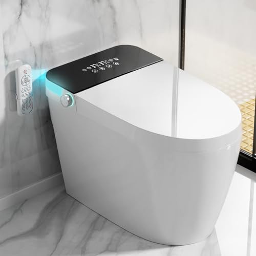 Integrated bidet toilet with warm wash cycle