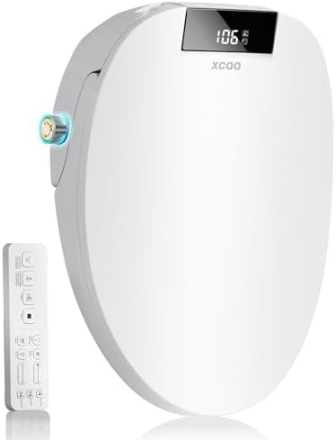 XCQQ electric heated bidet toilet seat remote elongated s90l