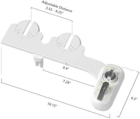 Left handed non electric bidet attachment — photo 5