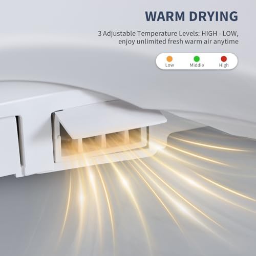 Electric warm water bidet seat — photo 4