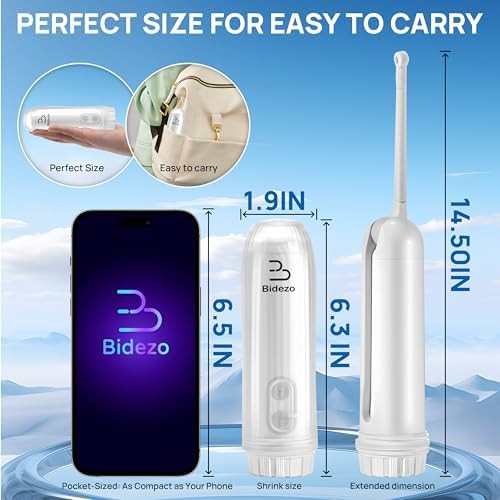 Mini waterproof bidet with 180 nozzle — photo 4