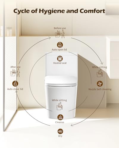 Heated bidet seat with remote control — photo 4
